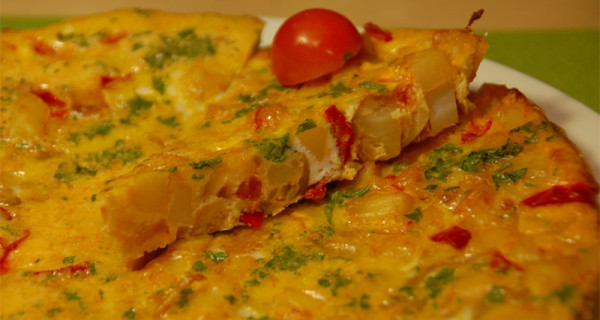Tortilla española (bramborová omeleta)